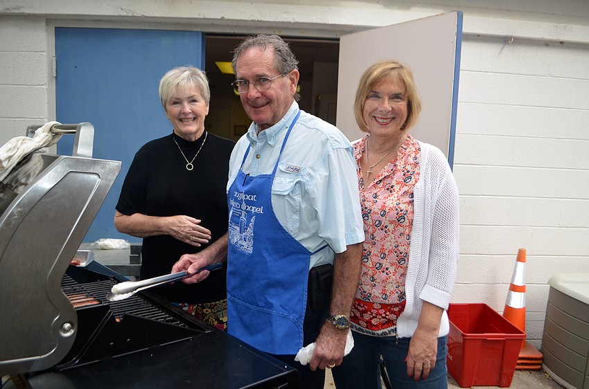 Lois Finley Shook and Bill and Valarie Evanko