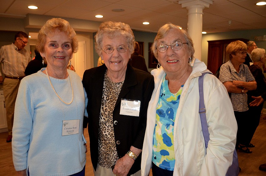 Christine Rose Kennedy, Evelyn Fresch and Catherine MacDuff
