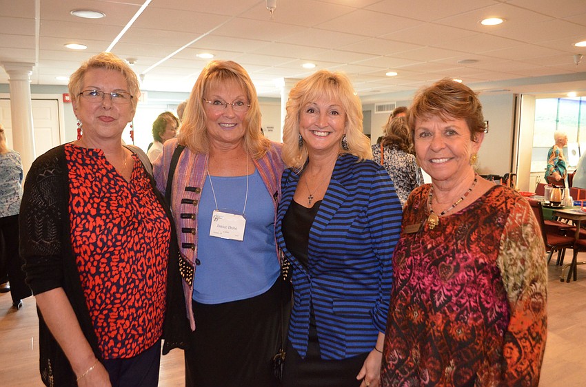 Dolly Gianni, Jane Dube, Lorie Hagele and Carol Peschel