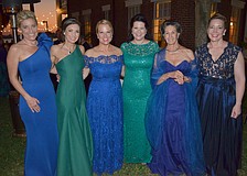 Co-Chairwomen Mickey Davis, Donna Koffman, Jamie Becker, Bianca Lawrence, Honorary Chairwoman Cornelia Matson and Conservation Foundation of the Gulf Coast President Christine Johnson