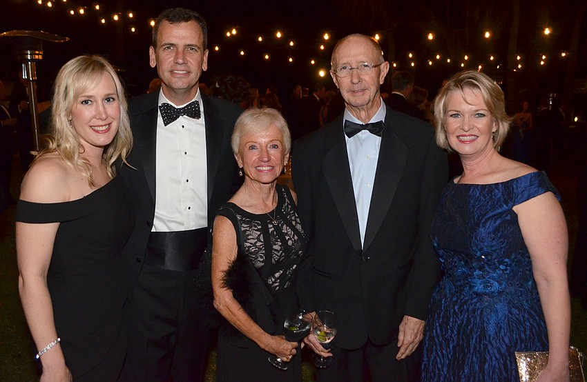 Krystal hansen, Charlie Bailey, Gwen and Tom Watson and Veronica Brady