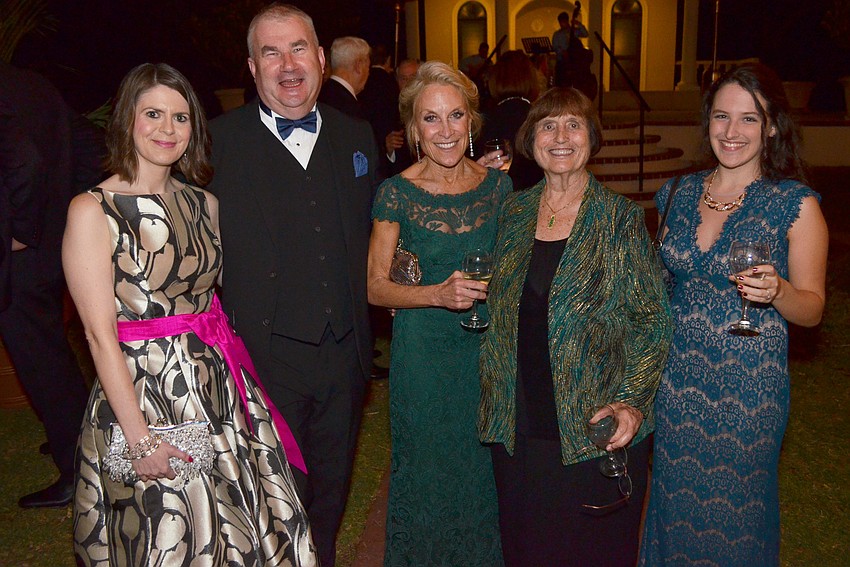 Laura and Declan Sheehy with Page Knobel, Diane Barth and Browyn Sherman