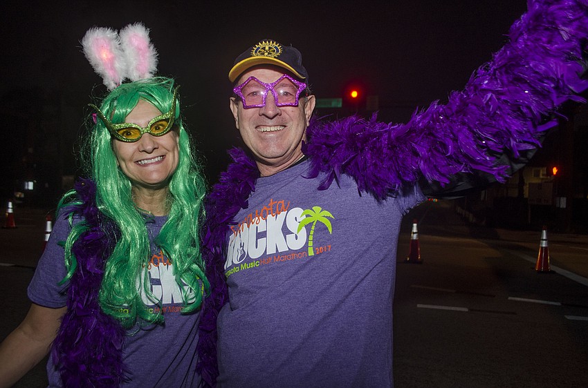 Suzi Atherton and Guy Le Patourel