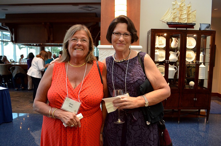 Anne Fiore and Kathy Clark