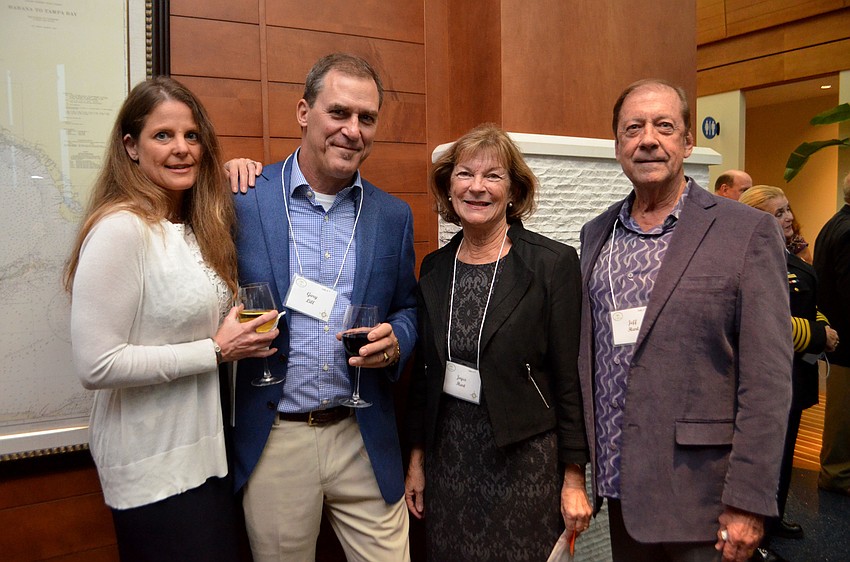 Mary Beth MacNutt, Gary Lill and Joyce and Jeff Hart