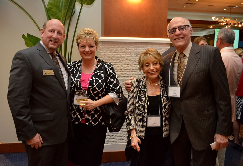 John and Kim Lege and Iris and Marty Rappaport