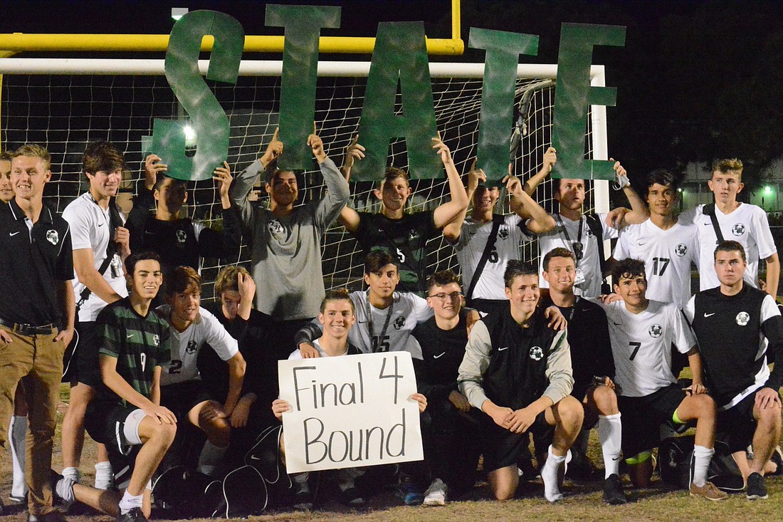 The Lakewood Ranch boys soccer team is heading to states.
