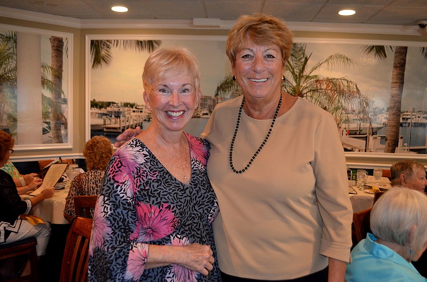 Sharyn Ford and Beth Waldman planned the lunch together.