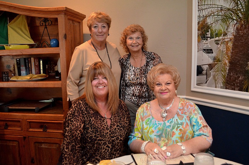 Standing: Beth Waldman and Donna Winter; sitting: Lynne Tosby and Carol Beddie