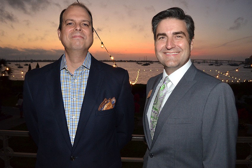 Mike Wilson and Thomas Luzier