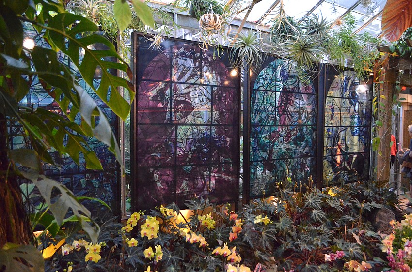 Marc Chagall, Flowers, and the French Riviera: The Color of Dreams runs from Feb. 12-July 31 at Marie Selby Botanical Gardens.