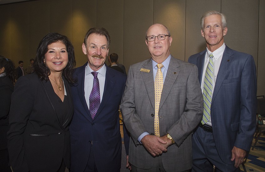 Renee Brady, Robert Messick, Brian Hall and Larry Berkery