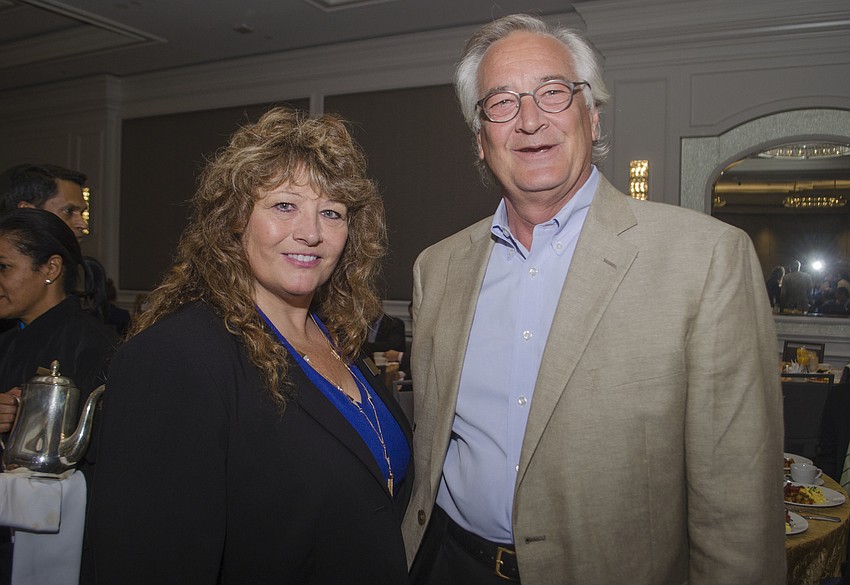 Sally Beyer and Jim Parsons