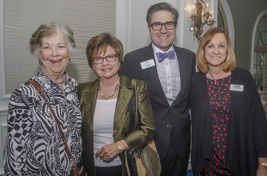 Isabel Norton, Marie Pender, Tom Luzier and Sharon Francis-Campbell