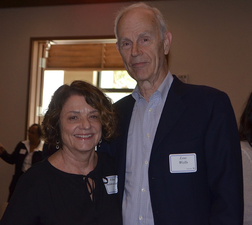 Ellen Seidensticker and Lou Wells