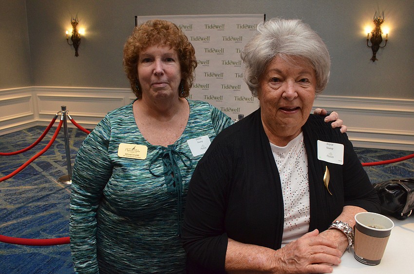 Dinah Stamp and her mother, Joyce Stamp