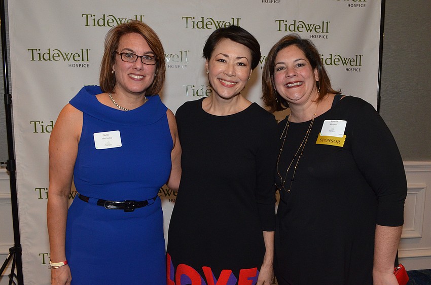 Kelly MacAuley, Ann Curry and Jennifer Sherman
