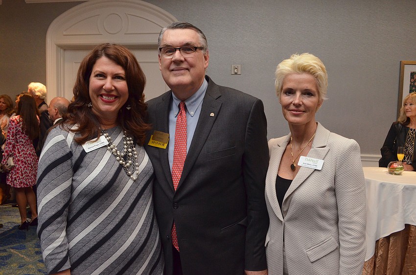 Denise Pope, Jim Roque and Aida Matic