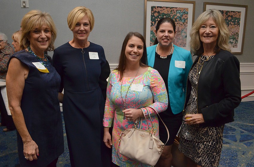 Carol Masio, Leisa Weintraub, Brittany Elder, Laura Hope and Marcia Morris
