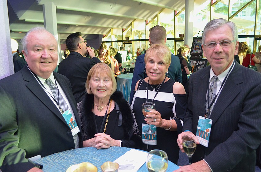 Jim and Anne White with Nancy and Bill Gacioch