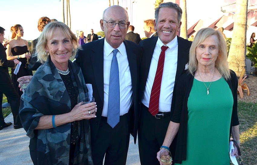 Cathy Kobren, Peter Fink, Eric Kobren and Joan Fink