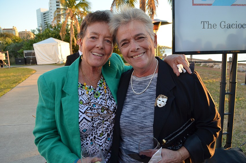 Susan Dupree and Sandy Levesque