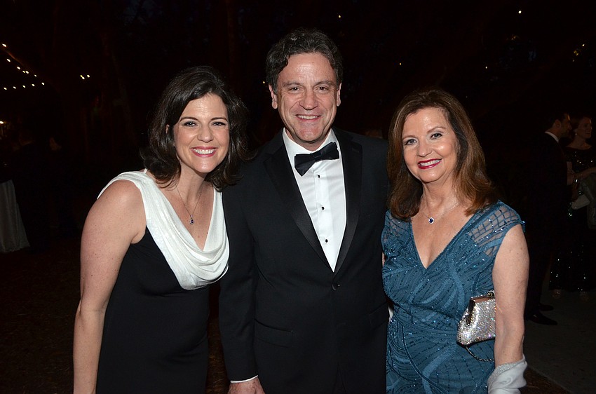 Kameron and Bart Hodgens with Debbie Partridge