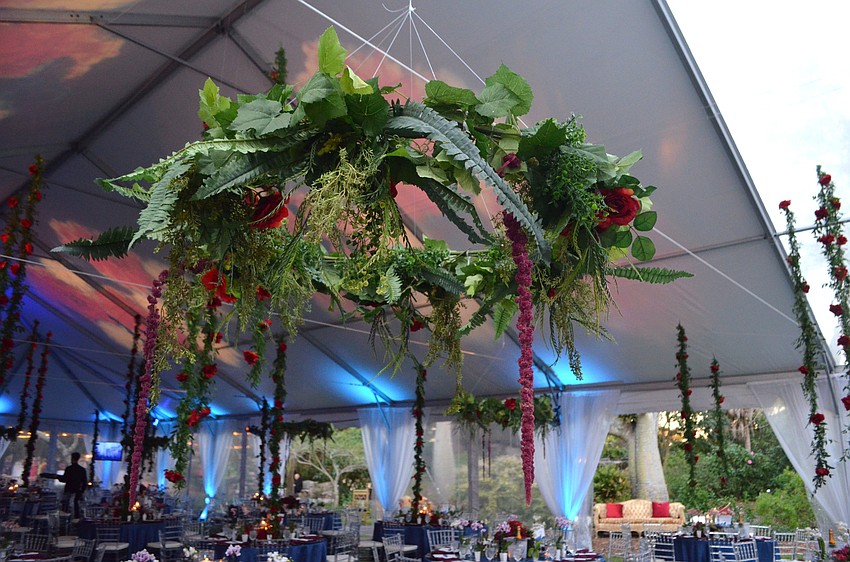 Selby Gardens Senior Director of Special Projects Roger Capote said the concept of the evening was to bring the gardens’ new model of horticulture + art to life.