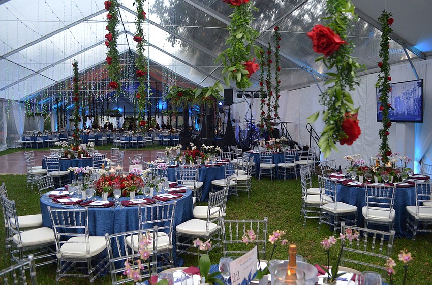 Selby Gardens Senior Director of Special Projects Roger Capote said the concept of the evening was to bring the gardens’ new model of horticulture + art to life.