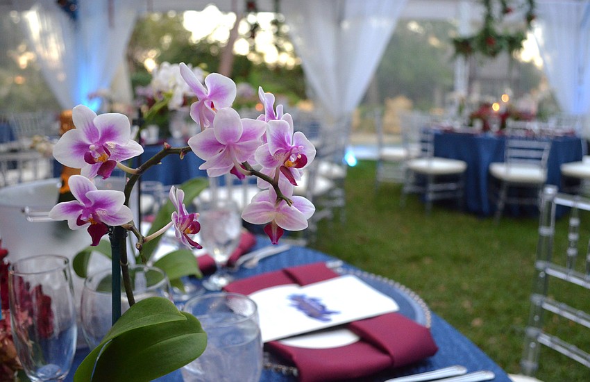 Selby Gardens Senior Director of Special Projects Roger Capote said the concept of the evening was to bring the gardens’ new model of horticulture + art to life.