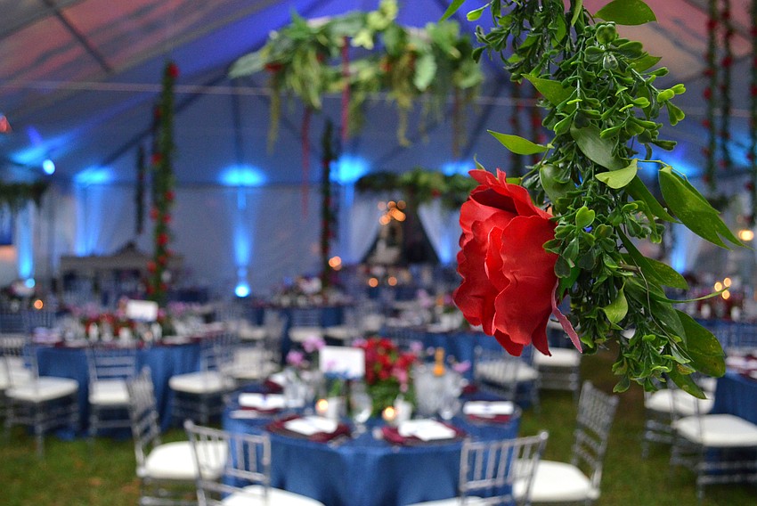 Selby Gardens Senior Director of Special Projects Roger Capote said the concept of the evening was to bring the gardens’ new model of horticulture + art to life.