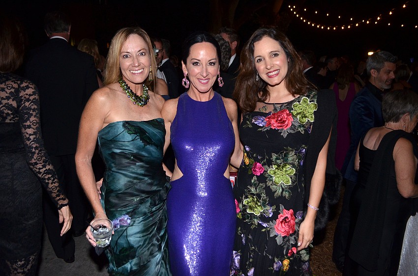 Valerie Leatherwood, Ashley Kozel and Jennie Famigilo