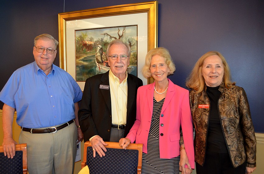 Tom Jones, David Matthews, Diana Emerick and Susan Matthews