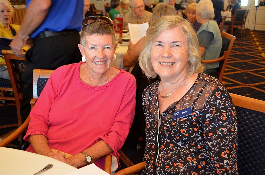 Anne Roberts and Pam Toft