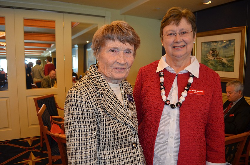 Katzy Nager and Elaine Smith