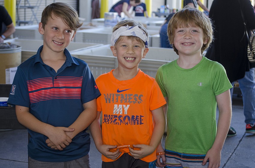 Etai Campbell, Zachary Kurnov and Ezra Weinstein