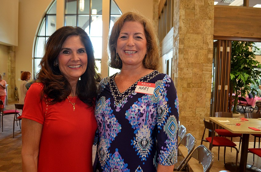 Mary Lou Johnson and Mary Wiltse