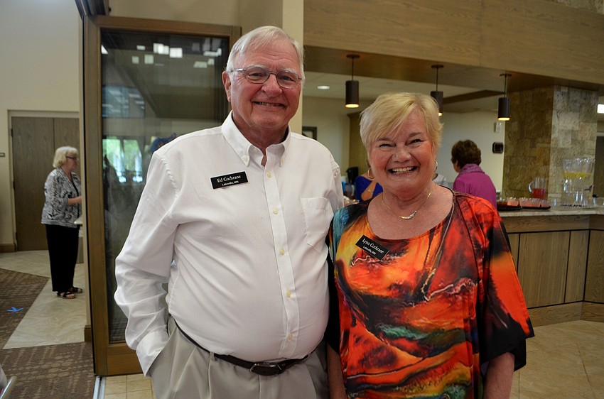 Ed Cochrane and event chairwoman Lynn Cochrane