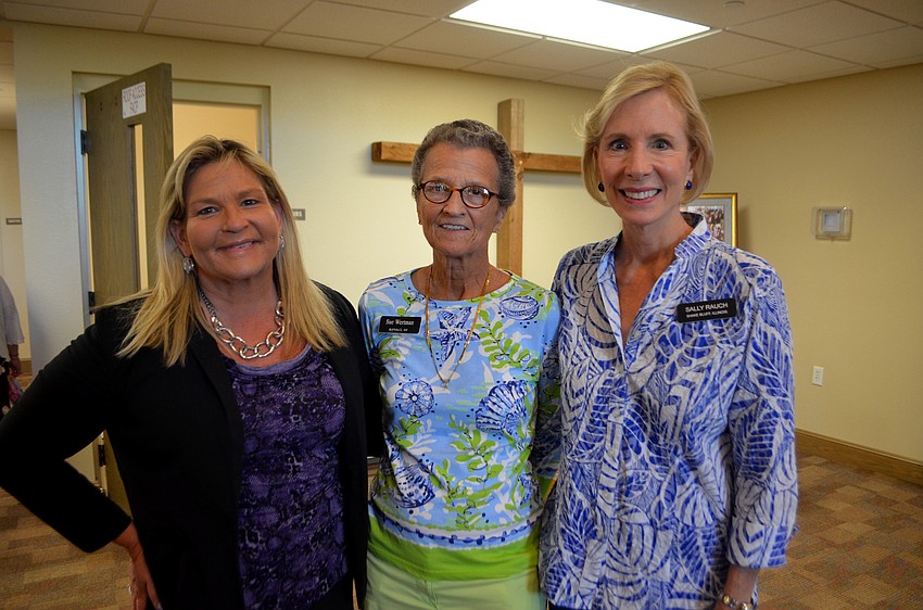 Learn to Fish Recovery Center Founder Sabrina Crain-Sweeney, Sue Wertman and Sally Rauch