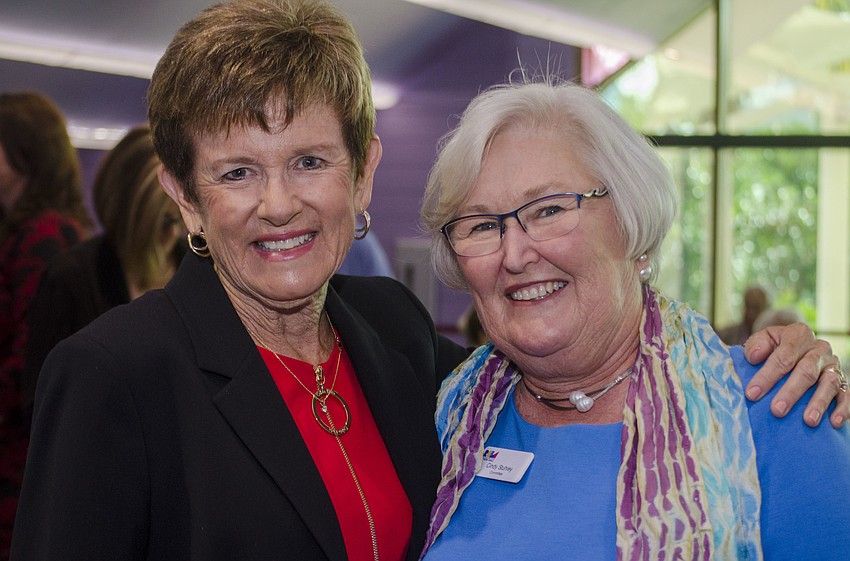 Barbara Freeman and RCLA Town Hall Committee Member Cindy Stuhley