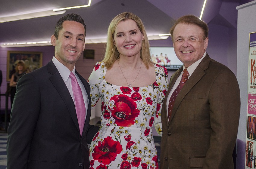 RCLA Town Hall Lecture Series Patrick Duggan, Geena Davis and Ringling College of Art and Design President Larry Thompson