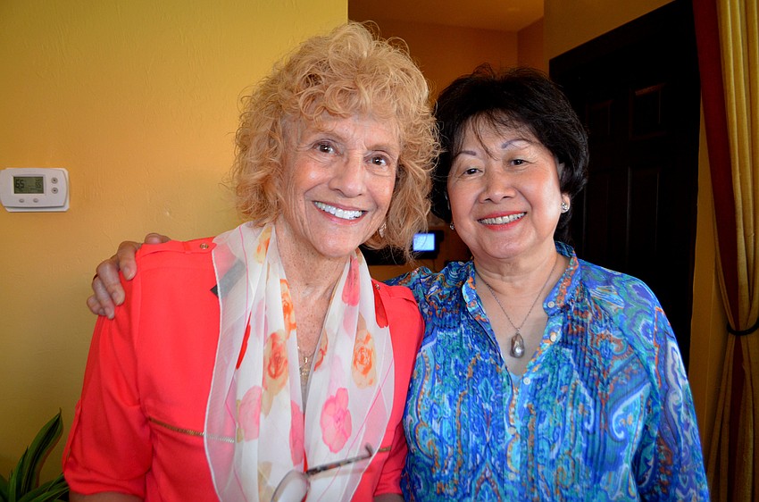 Lois Barson and Tessie Jose