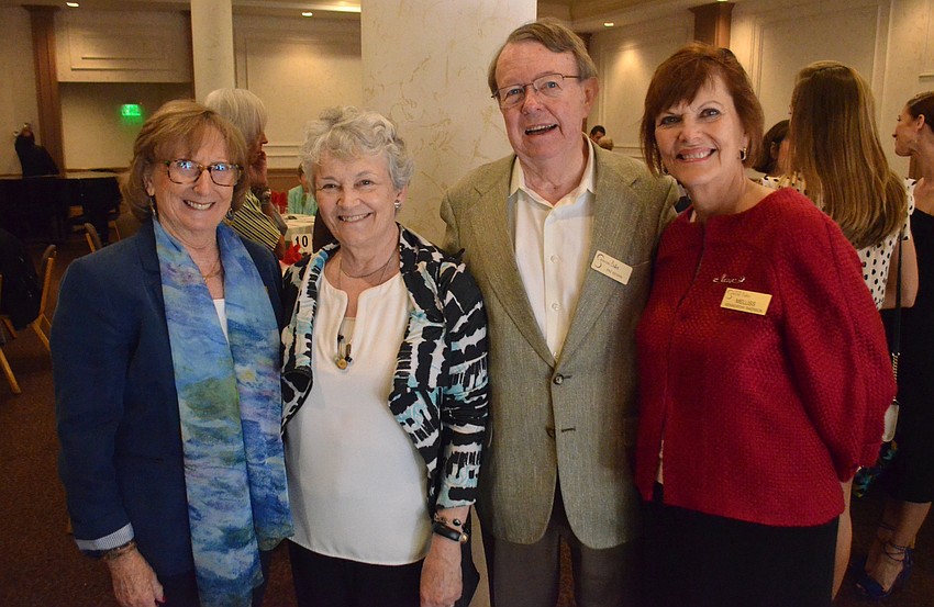 Friends of the Sarasota Ballet President Janice Kunkel, Ann and Pat Kenny and Melliss  Swenson