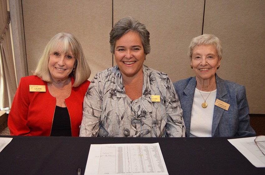 Laurie Fitch, Sheila Vincent and Carolyn Thompson