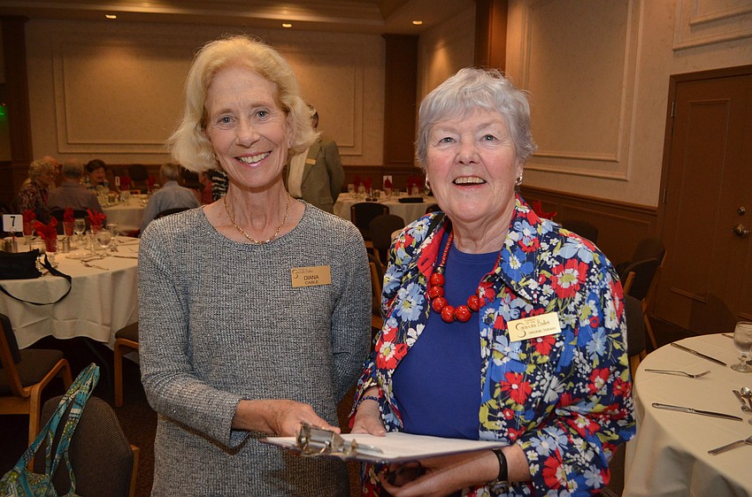 Diana Cable and Virginia Tashian