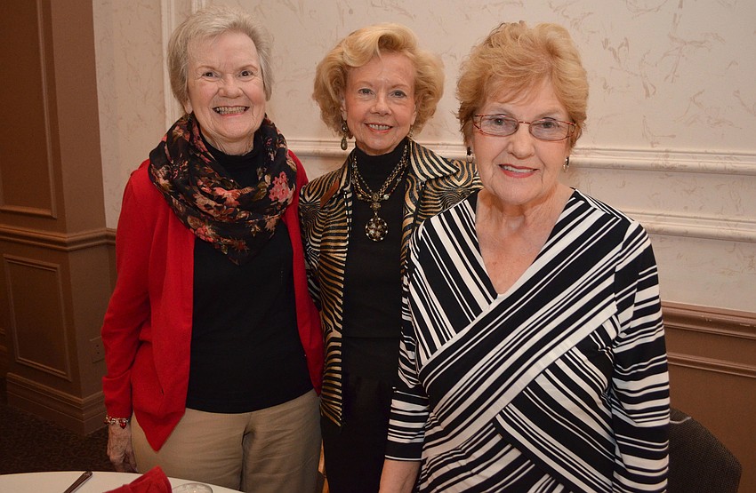 Becky Miller, Anne Scott and Barbara Staton