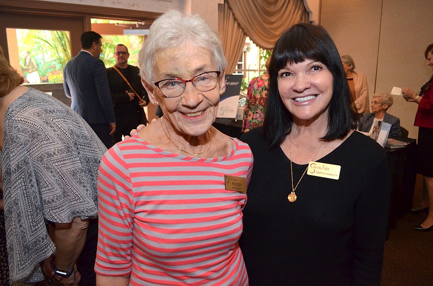 Peggy Sweeny and Martha Harrison