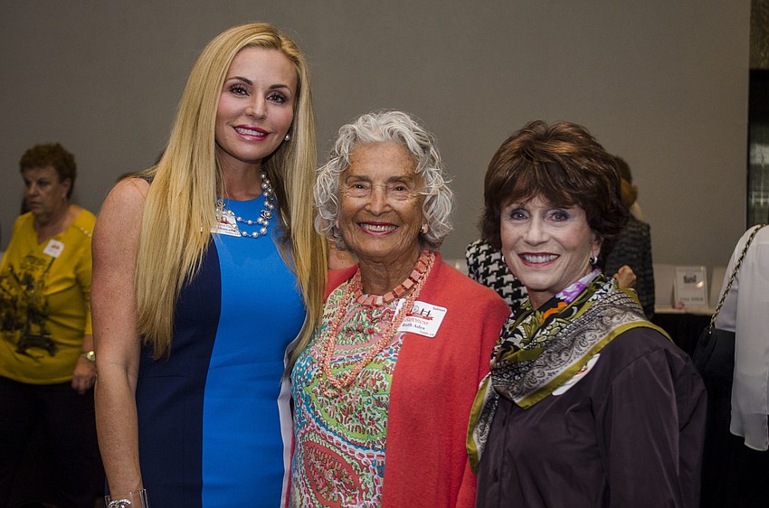 Melissa Howard, Ruth Ades and Meredith Ernst