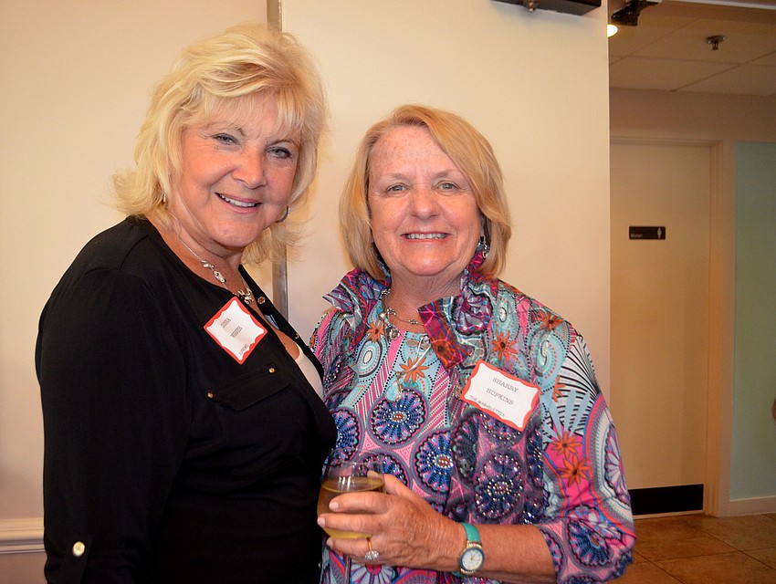 Donna Cornell and Sharry Hopkins