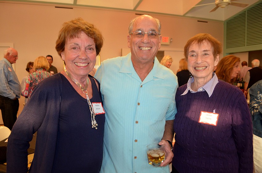 Virginia Nevans, Harold Kaufman and Selma Troum